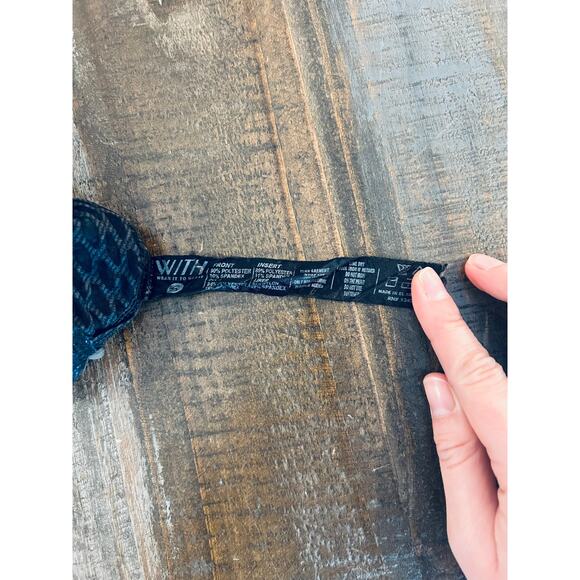 Peloton WITH Women's Stardust Tweed Sports Bra Size Small - Picture 5 of 7